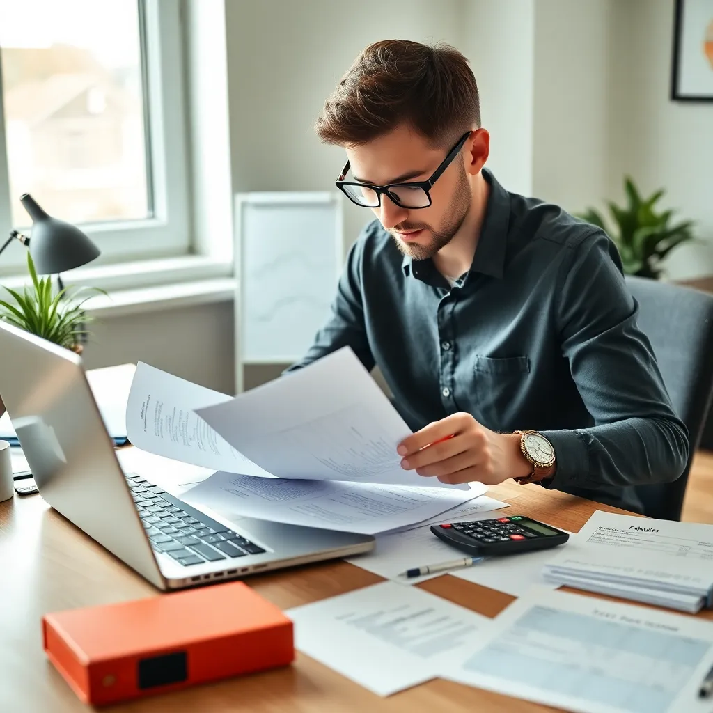 Persoon bekijkt budgetvoortgang op smartphone-app